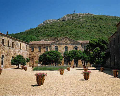 Abbey Courtyard