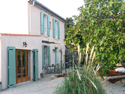 house east view