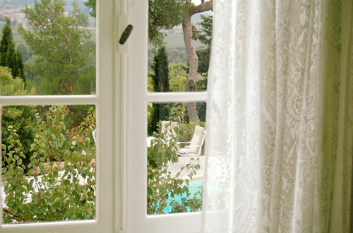 upstairs window view