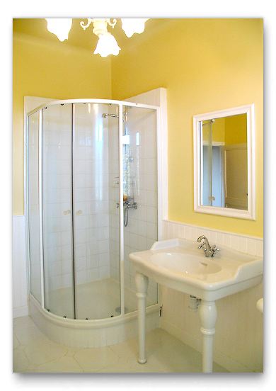 Modern features combine with period fixtures for style and comfort.